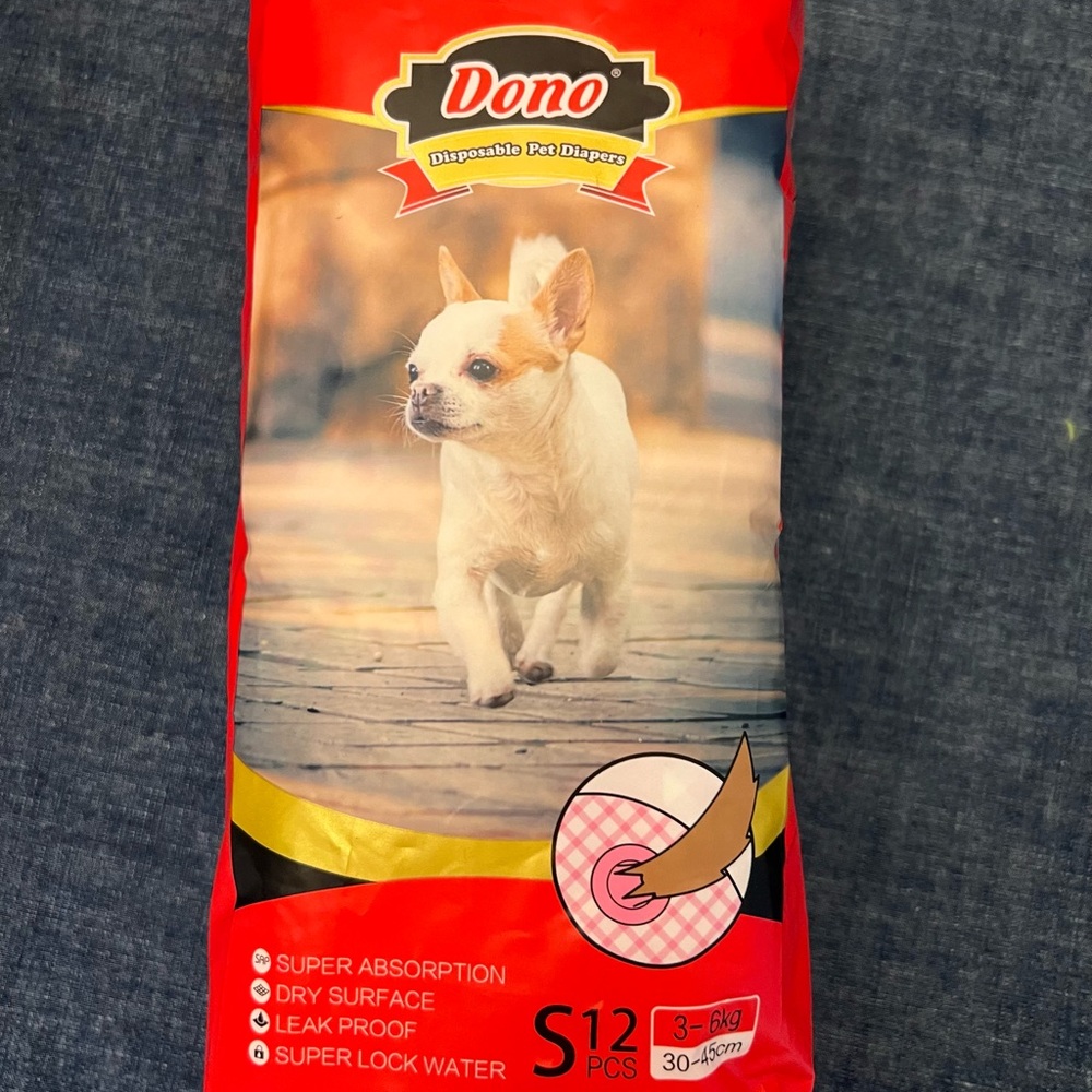 Pet diapers